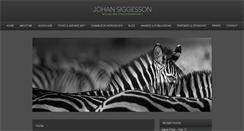 Desktop Screenshot of johansiggesson.com