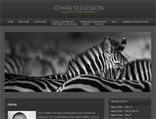 Tablet Screenshot of johansiggesson.com
